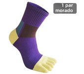 1/5 Pairs Toe Short Socks Man Sport Cotton Patchwork Compression Breathable Sweat-Absorbing Fitness Hiking Five Finger Socks