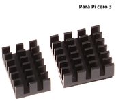 1Set Pure Copper Cooling Heat Sink Aluminum Heatsink Cooler Radiators Cooling Kit For Orange Pi Zero 3/3B