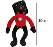 New Skibidi Toilet Plush Toys Titan Speakerman Camera TV Man Cartoon Speaker Titan Drill Clockman Plush Soft Stuffed Doll Gifts