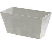 Prosperplast Maceta TUBUS CASE BETON EFFECT 38,6L - Alta Capacidad