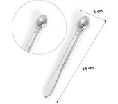 1PC Mini Metal Eye Cream Applicator Eye Cream Mixing Spatula Spoon Face Lifting Massage Facial Massager Thin Face Magic Stick
