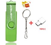 JASTER OTG USB flash drive for Smart Phone & Tablet PC Black Pen drive Rotatable Memory stick Pendrive 4GB 8GB 16GB 32GB 64GB