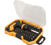 Pack 32 puntas y 6 cabezales llaves tubo, estuche