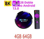 H96 Max RK3528 Android 13.0 Rockchip Quad Core 8K HDR 100M LAN Wifi6 Dual Wifi 2.4G 5G BT5 2GB 4GB 16GB 32GB 64GB Smart TV Box