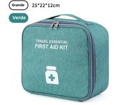Home Travel First Aid Kit Medicine Storage Bag S/L Capacity Medical Box Organizer Case Outdoor Portable Survival Emergency Pouch