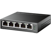 SWITCH TP-LINK PROFESSIONAL 5 PORT GIGABIT EASY SMART 4 PORT POE+