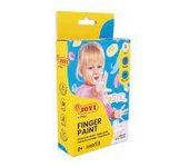 JOVI PINTURA DEDOS JOVI 35ML 6 COLORES PASTEL PINTURA DEDOS 25x10x20 Cms.