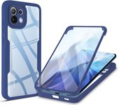360 Full Body Screen Protector Transparent Case For Xiaomi 11T 12T Pro Shockproof Phone Cover For Mi 11 12 13 Lite