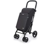 Carlett Carro de la compra plegable 4 ruedas con freno Urban Quad