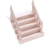 Mini Escalera de trabajo, Adorno, mini Escalera de Madera, mini decoración para casa
