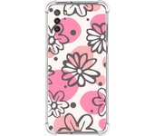 Funda Silicona Antigolpes para Xiaomi POCO M3 / Redmi 9T diseño Flores 09 Dibujos