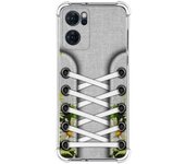 Funda Silicona Antigolpes para Oppo Find X5 Lite 5G diseño Zapatillas 08 Dibujos
