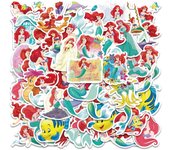10/30/50pcs Disney The Little Mermaid Ariel Princess Stickers Aesthetic Graffiti Decal For Kid Laptop Luggage Skateboard Sticker