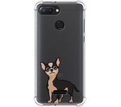 Funda Silicona Antigolpes para Xiaomi Redmi 6 diseño Perros 05 Dibujos