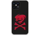 Funda original compatible con iPhone 12 Pro Max - Levante Escudo Huesos Rojo