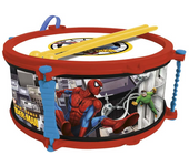 Tambor Grande Spiderman Rojo niños (Reig 550)