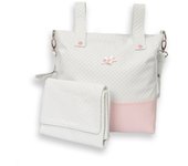 BOLSO PANERA BABYLINE 100% POLIPIEL + CAMBIADOR DE VIAJE DE LA COLECCIÓN STYLE.