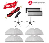 Original Roborock S5 Max / E4 / E5 / S45 Max / S6 MaxV Detachable Main Brush Silicon Side Brush Washable Filter Accessories