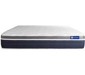 Colchón Actiflex confort 135x190cm, Grosor: 26cm, Muelles ensacados y espuma viscoelástica, Moderadamente firme, 3 zonas de confort