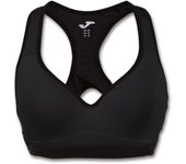 Sujetador Deportivo Joma para Mujer Negro - Ideal para Entrenamientos Deportivos