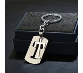 NEW DIY Stainless Steel A-Z Letters key Chain Charm 26 Letters KeyChain Men Women keychain Couple gift Jewelry Car Key Ring