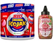 Creabig Creapure 200gr Kojak Creatina Big + Sirope Fresa Regalo
