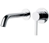 Ramon Soler Grifo de Lavabo Monomando Empotrado Cromado con Sistema S2 de Ahorro de Agua Serie Drako