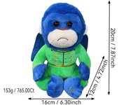 Peluche de bruja de la Academia de Magia - Muñeca navideña de doble forma