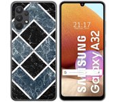 Tumundosmartphone Funda Gel Tpu para Samsung Galaxy A32 4G diseño Mármol 06 Dibujos