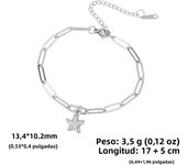 Stainless steel starfish shell pendant bracelet women's bohemian ocean beach jewelry give friends anniversary jewelry gifts