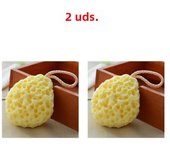 1/2PCS Natural Sea Wool Sponge Dead Skin Remover Exfoliating Massager Shower Pouf Cleaning Shower Brush Foam Body Facial Washing