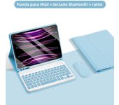 For iPad Keyboard Case For iPad 2024 iPad Air 11-in 13-in M2 Pro 11-in 13-in M4 Pro 11 12.9 10.2 9/8/7th 10.5 9.7 Air 3 2 Case
