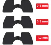 Electric Scooter Shake Reducers for Xiaomi M365 1S Pro Pro 2 Front Pole Fork Damping Rubber Pad Fold Cushion Damper M365 Parts
