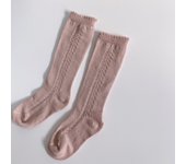 Soft Cute Kids Knee High Socks Baby Boys Girls Cotton Mesh Breathable Soft Socks Newborn Infant Long Socks Suit For 1-8 Years