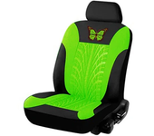 9-Piece Universal Fit for 5 Seats Car Seat Cover Set-Red Butterfly Embroidery Design-Protects Seats From Stains,Spills, And Wear