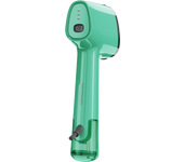 Plancha vertical IronHero V-1500 verde cerámica portátil 1500W lista en 30s incluye cepillo pelusas