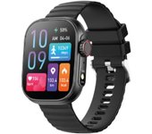Smartwatch aiwa sw-700 negro pantalla lcd 2.01 con llamadas bluetooth ip67 8 modos de deporte notificaciones control de salud compatible android/ios