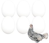 FINCA CASAREJO Packs de Huevos Falsos Macizos de Gallina Enana o Kika.