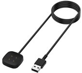 Cable cargador USB para FITBIT VERSA 3 / 4 / FB523 / SENSE / SENSE 2 - Base carga reloj smartwatch