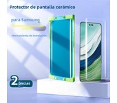 2 Pcs Ceramic Soft Film for Samsung S24/S23ultra S22 S21 S20/Plus/S8/S9/S8+/S9+Note 10+ 20 Ultra Full Glue Privacy Screen Film