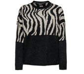 Only mod. 15324454 Jersey corto con estampado zebra