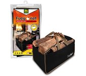 Bolsa para Leña FUEGONET Resistente Ideal para el trasporte y almacenaje de leña