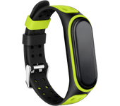 Strap for Xiaomi Mi Band 7 6 miband 6 double buckle Replacement Silicone Smart Watchband Wristband Mi Band 6 5 4 3 bracelet