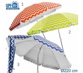 Sombrilla Gerimport Aluminio 220 Cm - Varios Modelos Disponibles