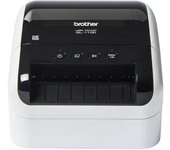 Impresora de Etiquetas Brother QL-1100C/ Térmica/ Ancho etiqueta 103mm/ USB/ Blanca y Negra