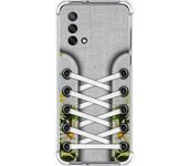 Funda Silicona Antigolpes para Oppo A74 4G diseño Zapatillas 08 Dibujos