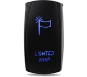 Car Switch ON-FF LED Car Boat Truck Bar Rocker Toggle for Whip Light 12V 20A 24V 10A 5Pin