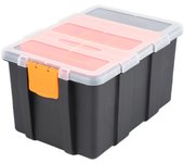 F-156D Portable Plastic Tool Parts Box Suitcase Electrician Tool Box Storage Tools Box Storage Box Suitcase Case Holder