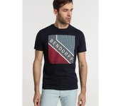 BENDORFF - Camiseta manga corta cuello caja con grafica bendorff