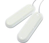 Secador de zapatos portátil USB con temporizador, desodorización, máquina secadora de botas, calentador de zapatos, secador de zapatos de invierno, calentador para el hogar, color blanco